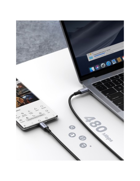 Pintas USB-C laidas 5A 480Mb/ s 0,5m juodos ir pilkos spalvos
 
Pintas USB-C laidas 5A 480Mb/ s 0,5m juodos ir pilkos spalvos
