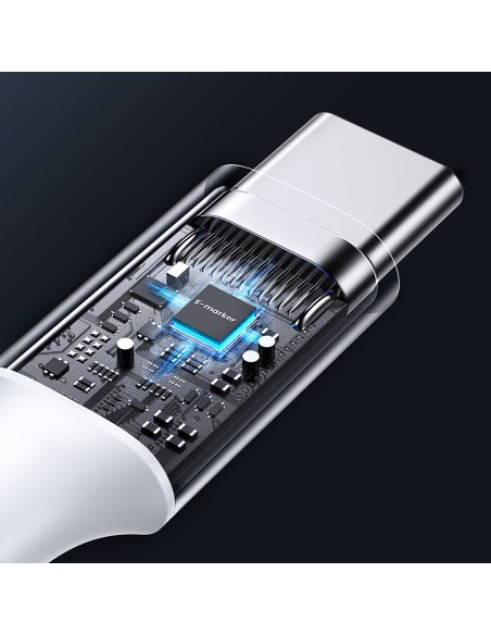 Pintas USB-C laidas PD 100W 5A 480Mb/ s 1m juodas
 
Pintas USB-C laidas PD 100W 5A 480Mb/ s 1m juodas