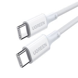 
Pintas USB-C laidas PD 100W 5A 480Mb/ s 0,5m baltas
