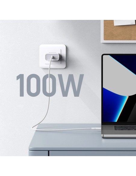 Pintas USB-C laidas PD 100W 5A 480Mb/ s 1m baltas
 
Pintas USB-C laidas PD 100W 5A 480Mb/ s 1m baltas