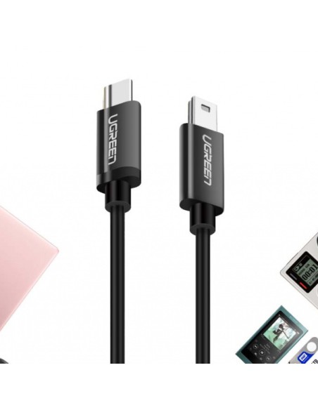 USB-C - miniUSB laidas 480Mbps 1m juodas
 
USB-C - miniUSB laidas 480Mbps 1m juodas