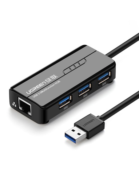 HUB tinklo adapteris USB-A - RJ45 1000 Mbps / 3x USB 3.0 juodas
 
HUB tinklo adapteris USB-A - RJ45 1000 Mbps / 3x USB 3.0 juodas
