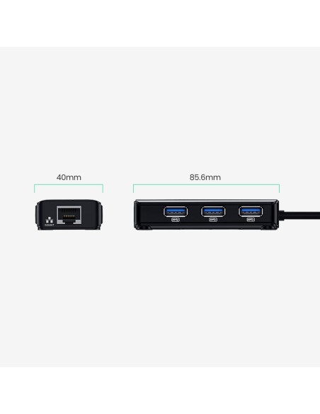 HUB tinklo adapteris USB-A - RJ45 1000 Mbps / 3x USB 3.0 juodas
 
HUB tinklo adapteris USB-A - RJ45 1000 Mbps / 3x USB 3.0 juodas