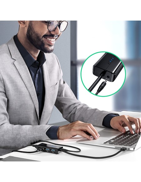 HUB tinklo adapteris USB-A - RJ45 1000 Mbps / 3x USB 3.0 juodas
 
HUB tinklo adapteris USB-A - RJ45 1000 Mbps / 3x USB 3.0 juodas