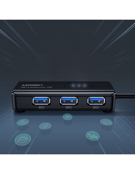 HUB tinklo adapteris USB-A - RJ45 1000 Mbps / 3x USB 3.0 juodas
 
HUB tinklo adapteris USB-A - RJ45 1000 Mbps / 3x USB 3.0 juodas