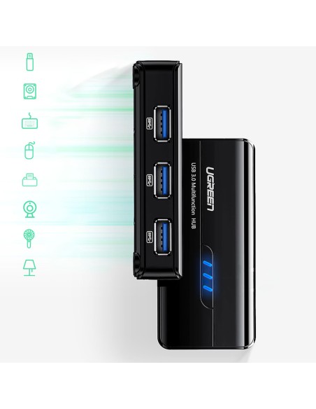 HUB tinklo adapteris USB-A - RJ45 1000 Mbps / 3x USB 3.0 juodas
 
HUB tinklo adapteris USB-A - RJ45 1000 Mbps / 3x USB 3.0 juodas
