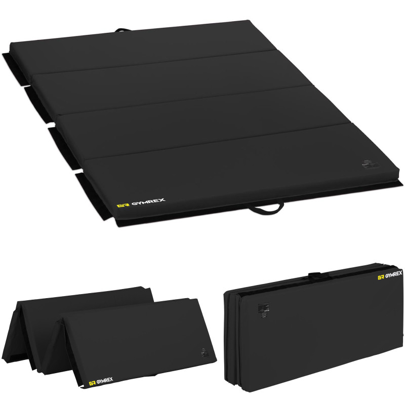 Čiužinio kilimėlis gimnastikos reabilitacinis sulankstomas 200 x 120 x 5 cm juodas Čiužinio kilimėlis gimnastikos reabilitacinis sulankstomas 200 x 120 x 5 cm juodas