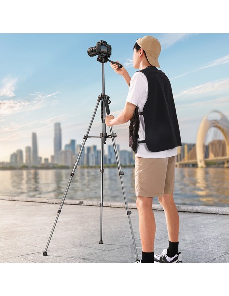 Profesionalus trikojis išmaniesiems telefonams ir fotoaparatams, 175 cm, juodos ir pilkos spalvos
 
Profesionalus trikojis išmaniesiems telefonams ir fotoaparatams, 175 cm, juodos ir pilkos spalvos