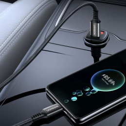 
USB-C laidas 100W 5A PD 480Mbps 3m pilkas

