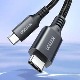 
USB-C laidas 100W 5A PD 480Mbps 3m pilkas
