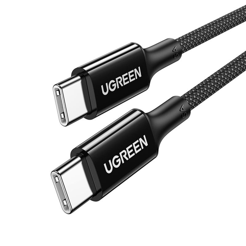 
USB-C laidas 100W 5A PD 480Mbps 2m juodas
