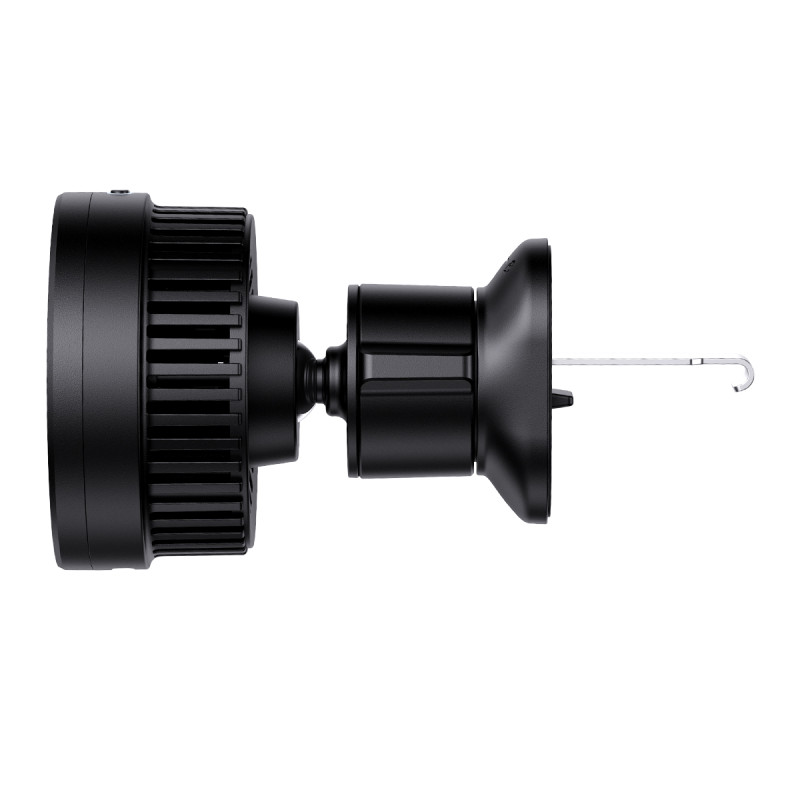 
Automobilinis laikiklis su 15W indukciniu įkrovikliu oro angai, juodas
