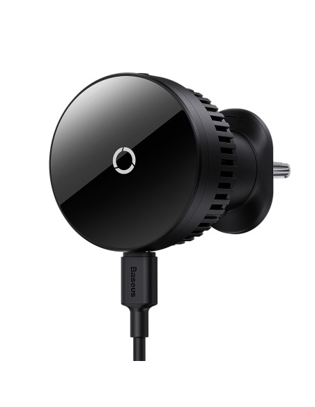 
Automobilinis laikiklis su 15W indukciniu įkrovikliu oro angai, juodas
