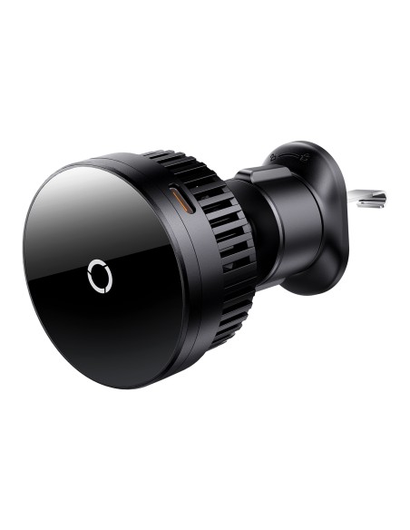 
Automobilinis laikiklis su 15W indukciniu įkrovikliu oro angai, juodas
