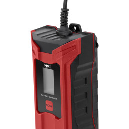Automatinis automobilinis įkroviklis su LCD atminties funkcija 70 W 6/12 V 2/4 A