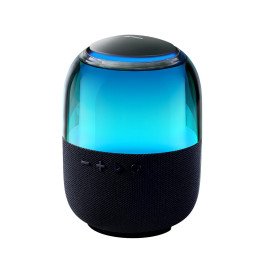 Bluetooth 5.3 RGB 8W belaidis garsiakalbis juodas