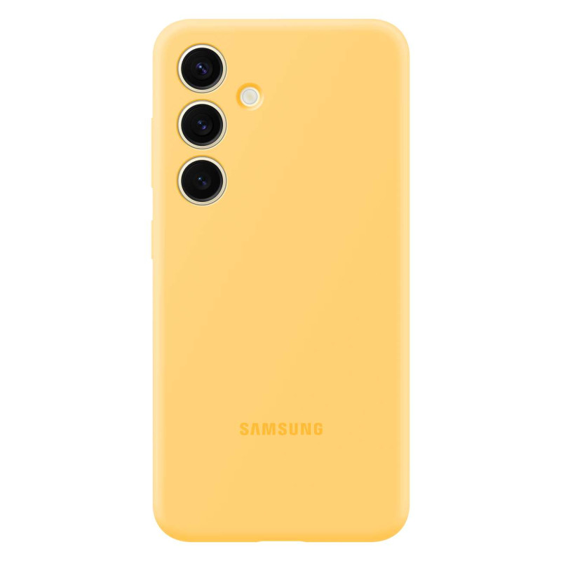 
Originalus silikoninis dėklas Samsung Galaxy S24 Silicone Case, geltonas
