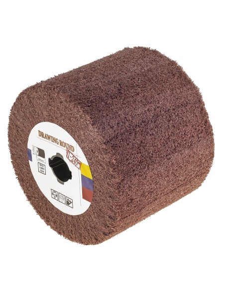 Neaustinis šlifavimo volelis šlifavimo mašinai 120x100mm grūdėtumas P240 Neaustinis šlifavimo volelis šlifavimo mašinai 120x100mm grūdėtumas P240