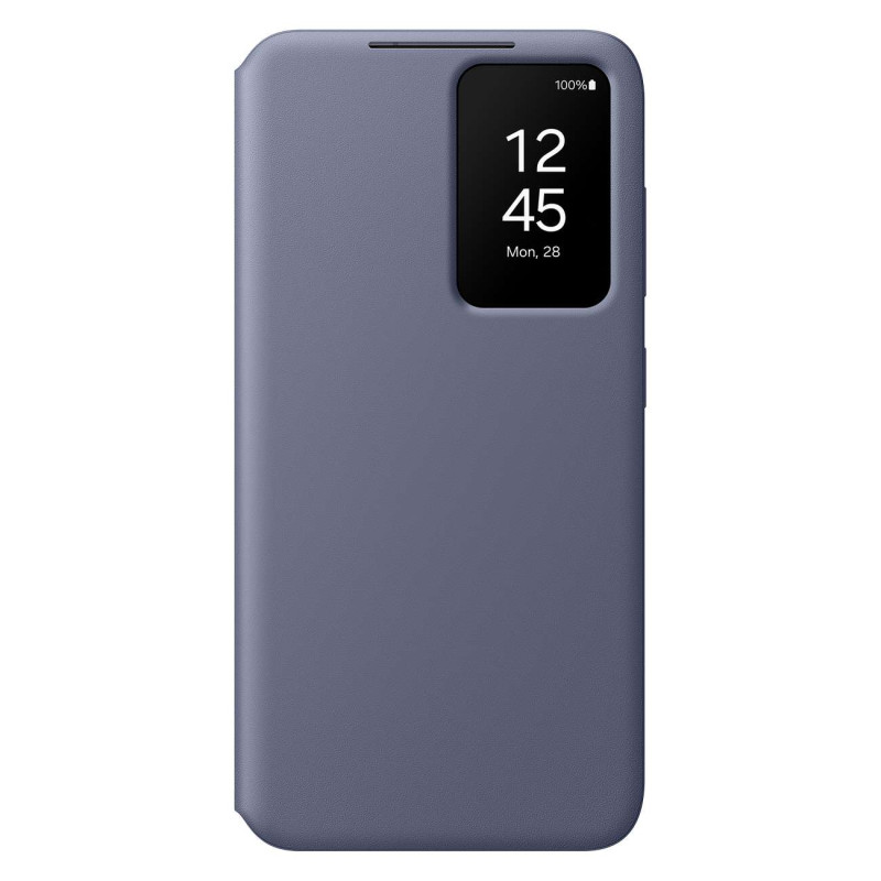 
Originalus Samsung Galaxy S24 kortelių lizdo dėklo dėklas Smart View Piniginė violetinė
