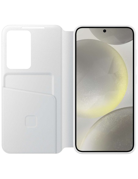 Originalus dėklas, dangtelis Samsung Galaxy S24, Smart View Piniginės kortelės kišenė, balta
 
Originalus dėklas, dangtelis Samsung Galaxy S24, Smart View Piniginės kortelės kišenė, balta