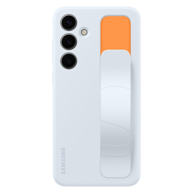 
Originalus Samsung Galaxy S24 dėklas su laikikliu ir Standing Grip Case, šviesiai mėlynas
