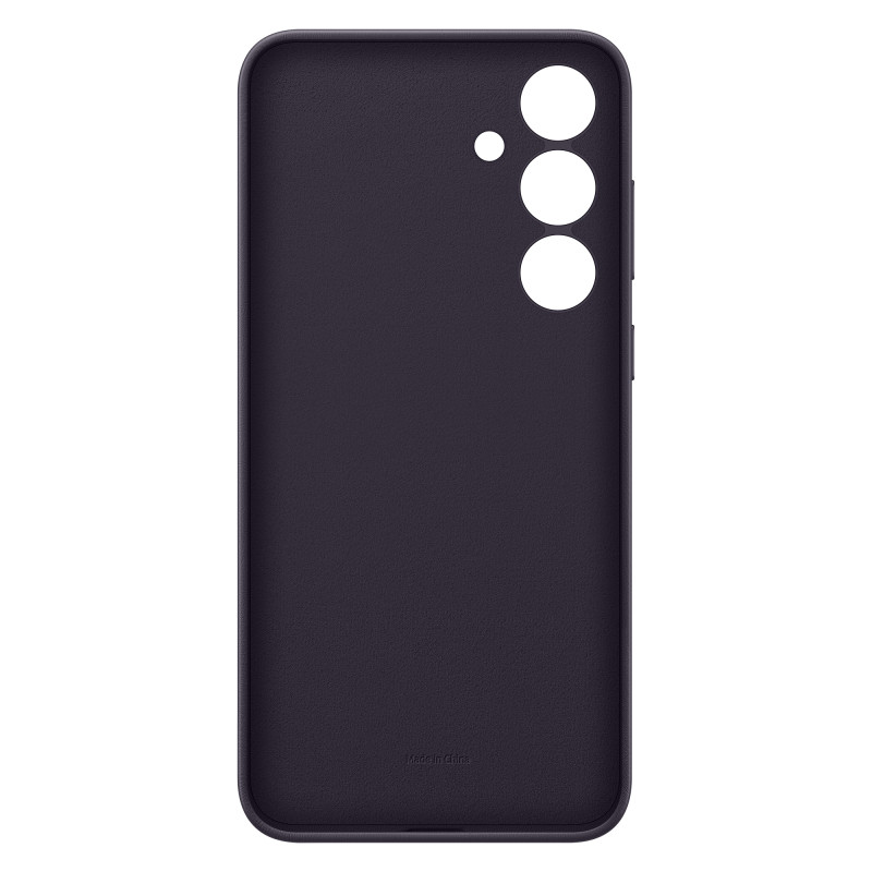 Originalus Samsung Galaxy S24 Vegan Leather Case GP-FPS921HCAVW tamsiai violetinis dėklas