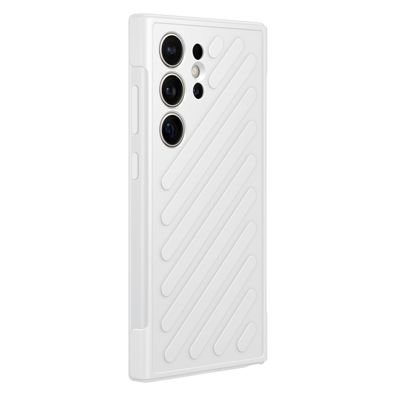 Originalus šarvuotas skydas, skirtas Samsung Galaxy S24 Ultra, šviesiai pilkas