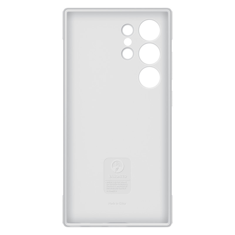 Originalus šarvuotas skydas, skirtas Samsung Galaxy S24 Ultra, šviesiai pilkas