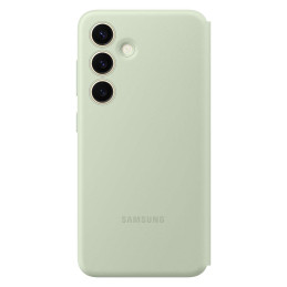 
Originalus Samsung Galaxy S24+ kortelės lizdo Smart View Wallet dėklo dangtelis šviesiai žalias
