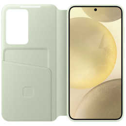 
Originalus Samsung Galaxy S24+ kortelės lizdo Smart View Wallet dėklo dangtelis šviesiai žalias
