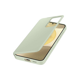 
Originalus Samsung Galaxy S24+ kortelės lizdo Smart View Wallet dėklo dangtelis šviesiai žalias
