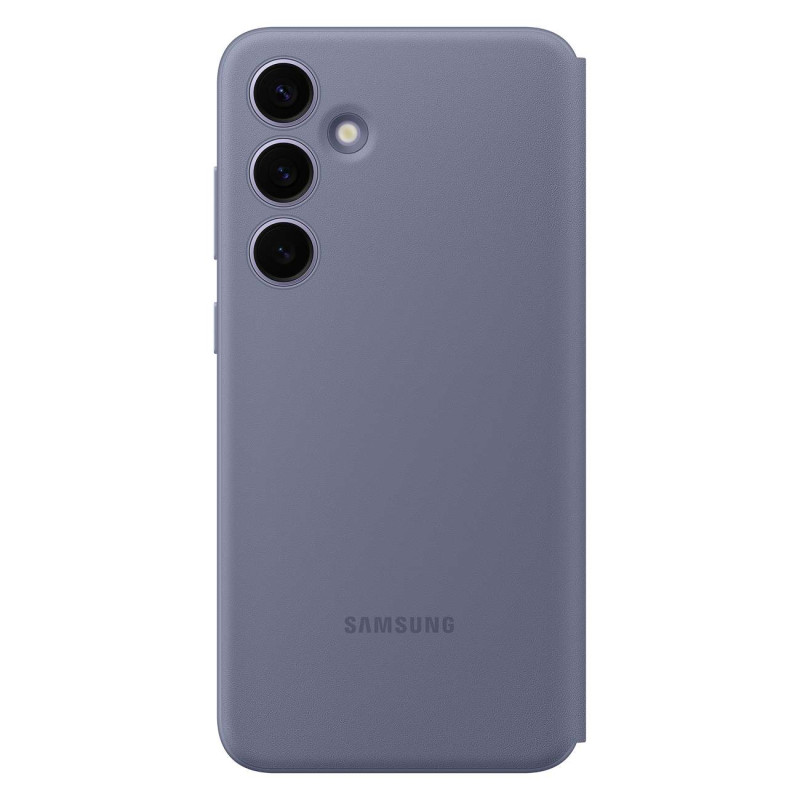 
Originalus Samsung Galaxy S24+ kortelės lizdo dėklo dėklas Smart View Piniginė violetinė
