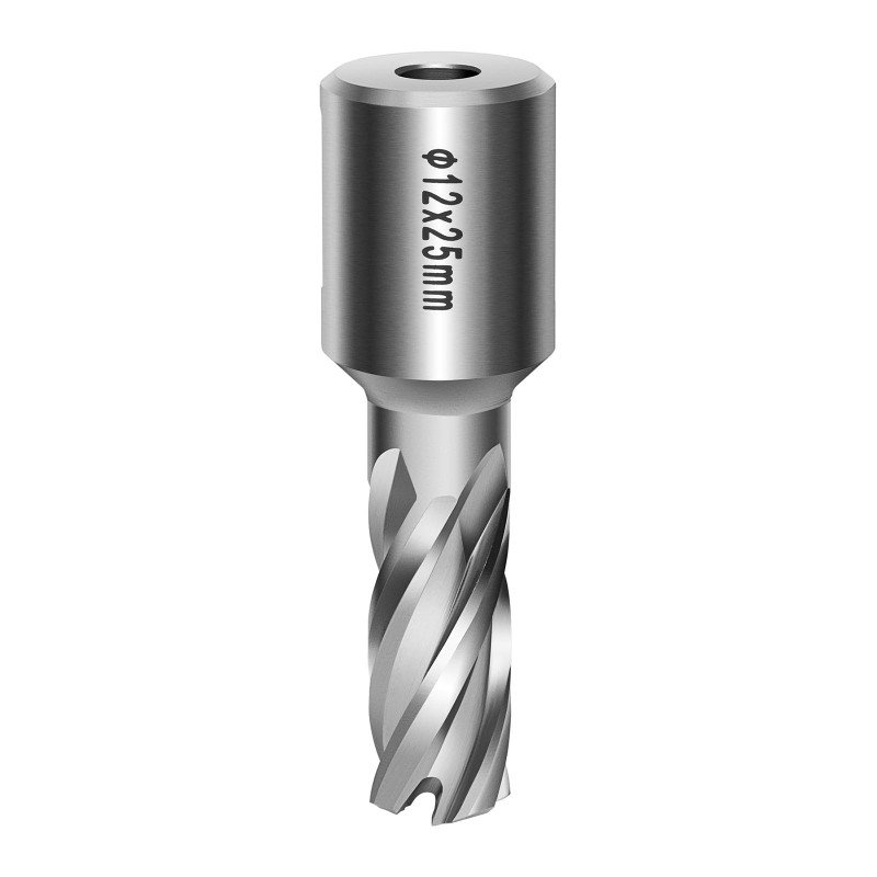 Šerdies grąžtas trefino pjovimo plienas M2 12 x 25 mm MSW-CDB-25/12