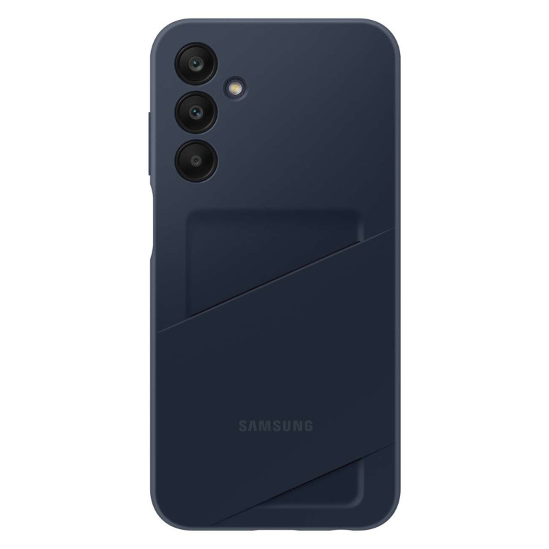 
Originalus Samsung Galaxy A25 5G dėklas su kortelei, juodos ir mėlynos spalvos
