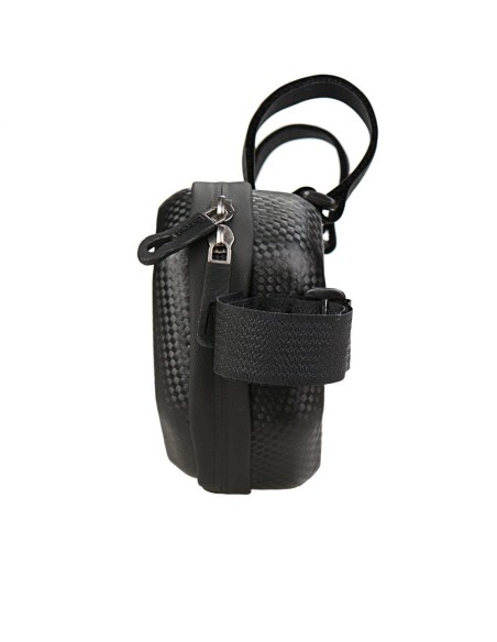 Dviračio rėmo krepšys 1,5 l juodas