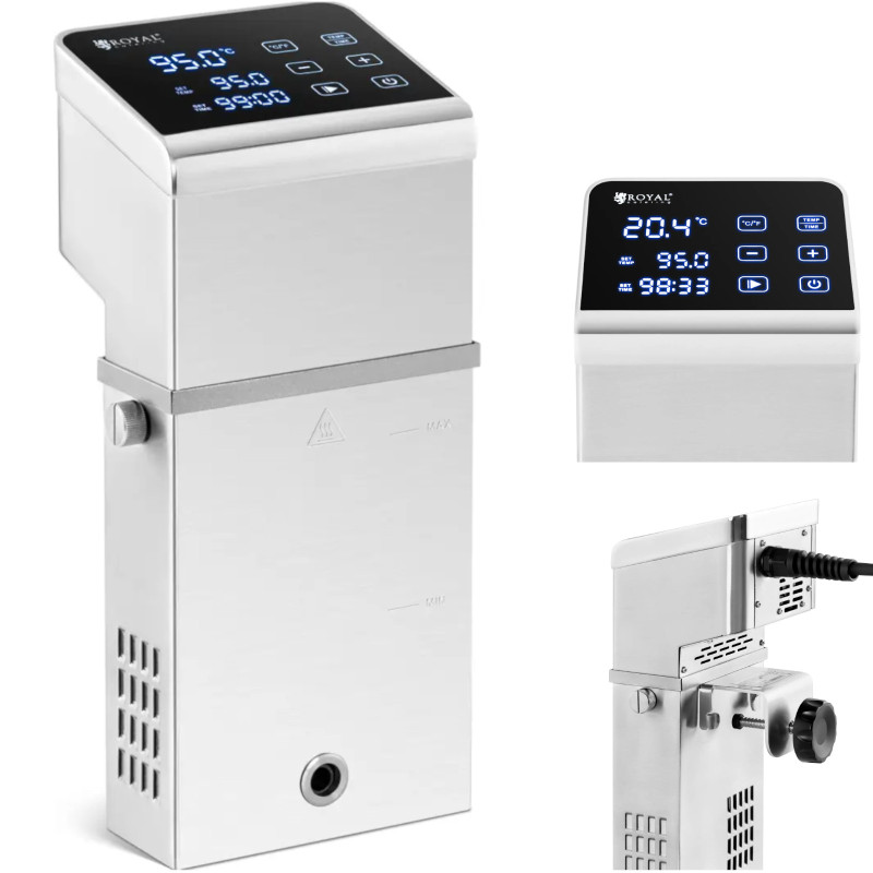 
Cirkuliacinis siurblys kepimui sous-vide 80 l 2300 W
