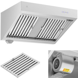 
Sieninis maitinimo gaubtas su 100 cm varikliu 1000 m3/ h 150 W
