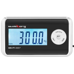 
LCD pašto siuntinių svarstyklės 31 x 38,5 cm 300 kg / 100 g

