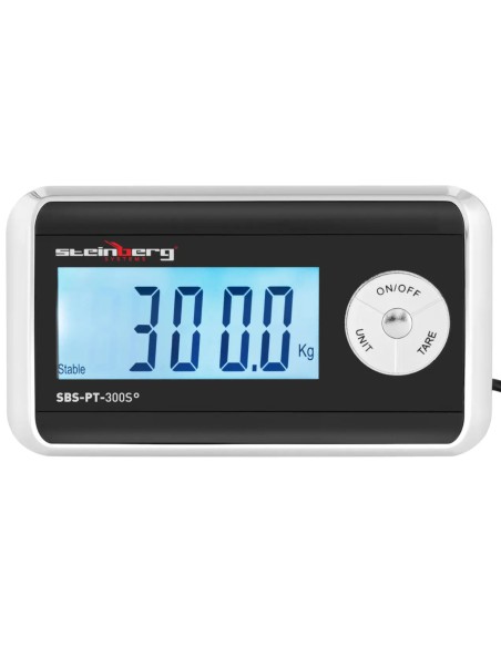 LCD pašto siuntinių svarstyklės 31 x 38,5 cm 300 kg / 100 g
 
LCD pašto siuntinių svarstyklės 31 x 38,5 cm 300 kg / 100 g