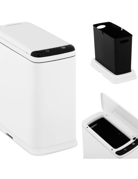 Automatinė šiukšlių dėžė su konteineriu ir judesio jutikliu, diapazonas 30 cm, 9 l Automatinė šiukšlių dėžė su konteineriu ir judesio jutikliu, diapazonas 30 cm, 9 l