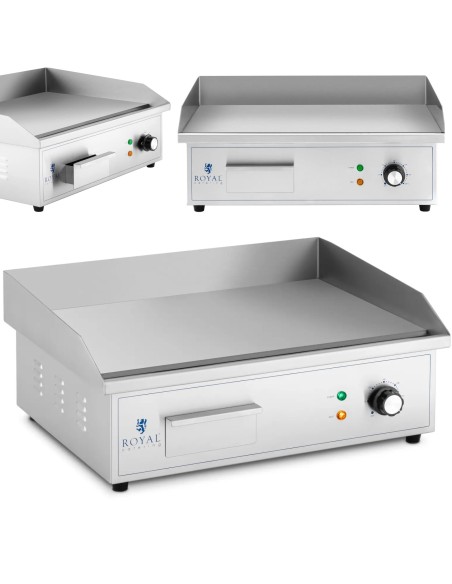 Elektrinis grilis, lygi grilio plokštė, 530 x 350 mm, 3000 W
 
Elektrinis grilis, lygi grilio plokštė, 530 x 350 mm, 3000 W