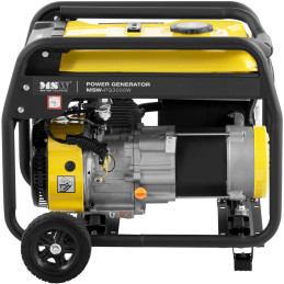 Energijos generatorius elektros generatorius su rankinio paleidimo vežimėliu 15 l 230 V 3000 W