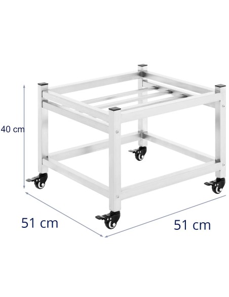 Bazinis vežimėlis fermentaciniam virduliui 45 x 45 cm iki 150 kg
 
Bazinis vežimėlis fermentaciniam virduliui 45 x 45 cm iki 150 kg