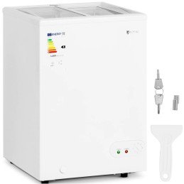 
Glazūruotas krūtinės šaldiklis su užraktu šaldytiems ledams, 100 l, 171 W
