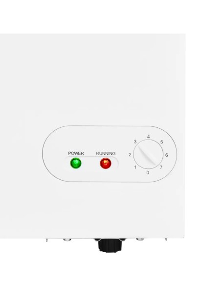 
Įstiklintas komodos šaldiklis su užraktu šaldytiems ledams, 200 l, 217 W
