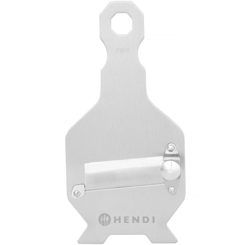 Reguliuojama mandolino triufelių pjaustyklė 0,2-3 mm - Hendi 229835