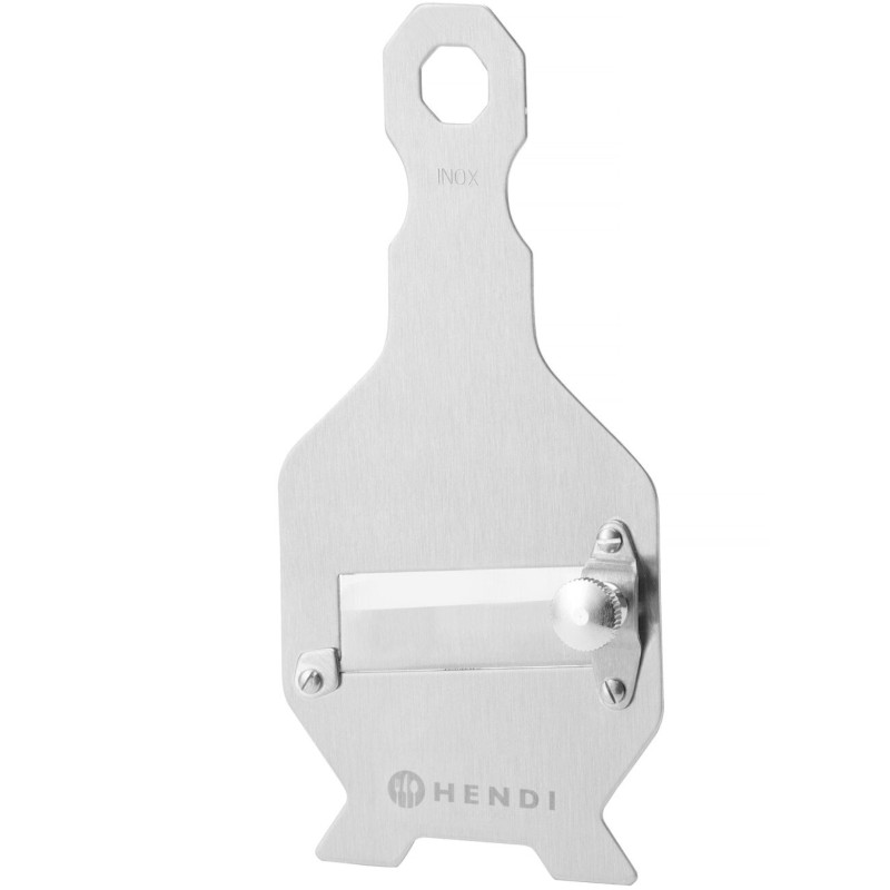 Reguliuojama mandolino triufelių pjaustyklė 0,2-3 mm - Hendi 229835