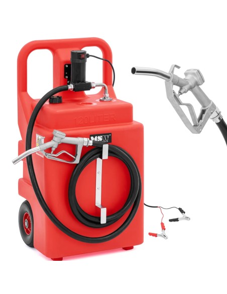 Nešiojamas kuro bakas su elektriniu siurbliu, užpildas ant ratų, 37 l/ min, 120 l
 
Nešiojamas kuro bakas su elektriniu siurbliu, užpildas ant ratų, 37 l/ min, 120 l