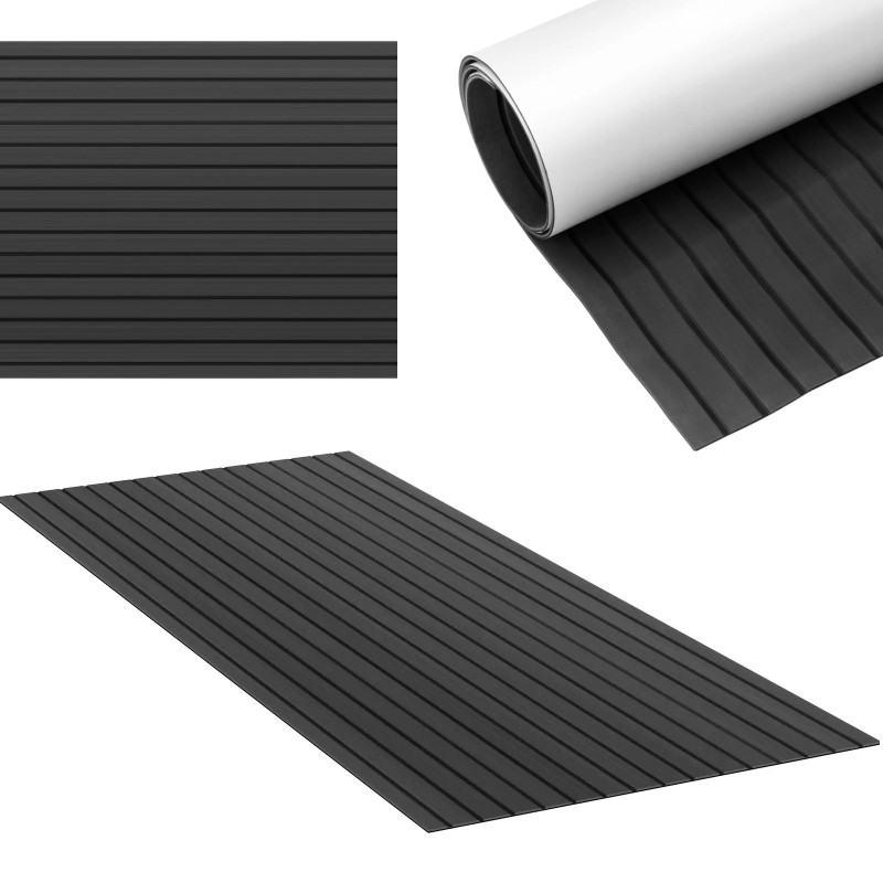 
Lipnus neslystantis grindų kilimėlis baseinams 240 x 90 cm - antracitas
