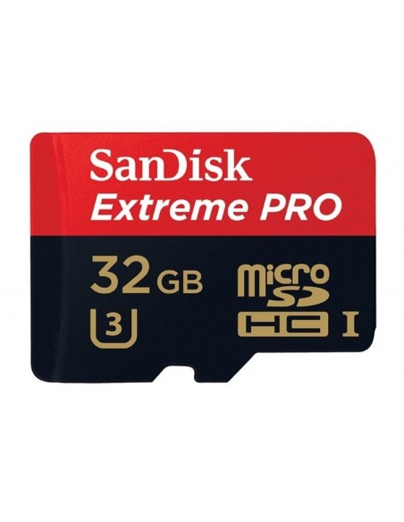 Atminties kortelė SanDisk Extreme Pro microSDHC 32GB 100/ 90 MB/ s A1 C10 V30 (SDSQXCG-032G-GN6MA)